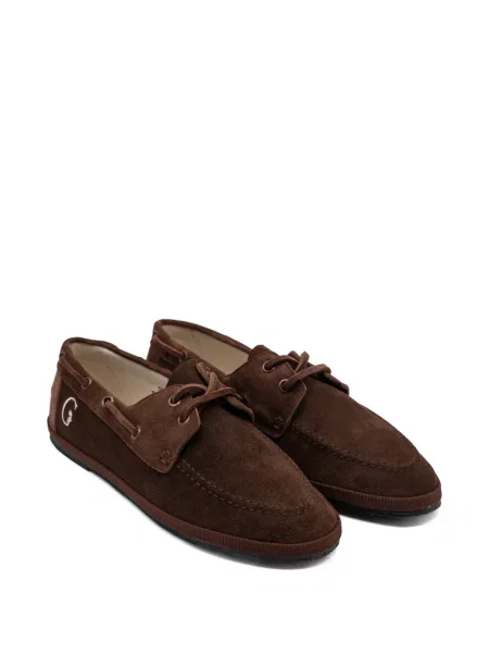 Szarvasbőr loafer Gondolina barna