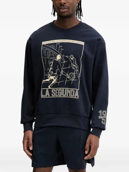 Tricou Adidas cu imagine plasă cu dungi negru