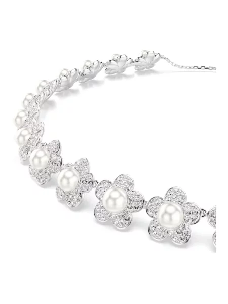 Naszyjnik Swarovski biały