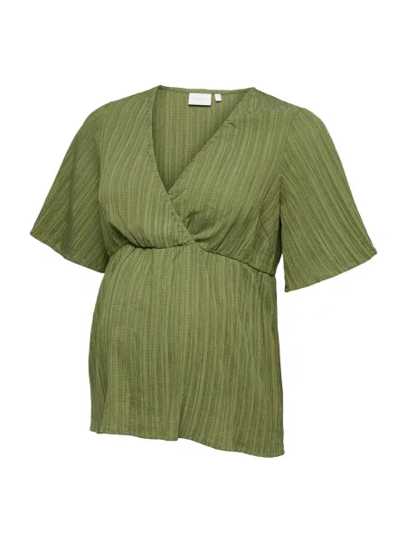 MAMALICIOUS Bluză MLROSANA TESS / deschis verde