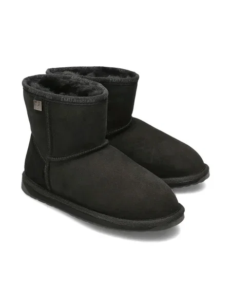 Dámske snehové topánky EMU Australia Platinum Stinger Slim Mini black čierna