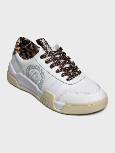 Кеди Just Cavalli білі