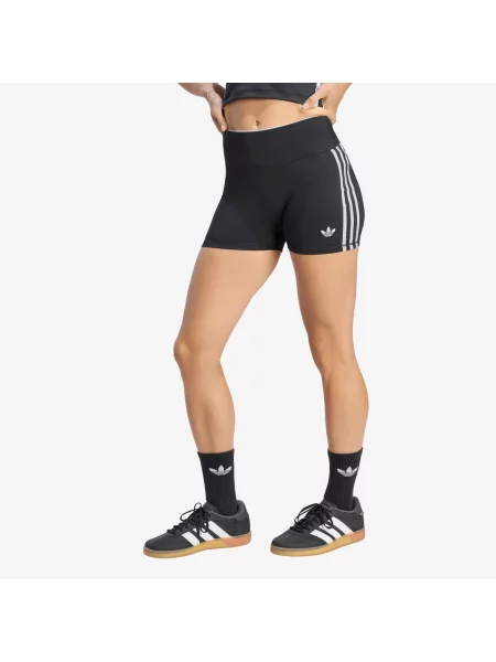 Pantaloni scurți adidas Sport Superstar Short Leggings Black XS 4" negru