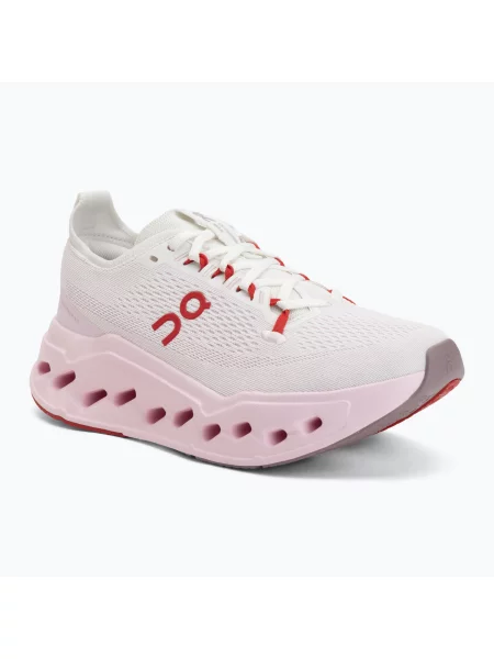 Încălțăminte de alergare pentru femei On Cloudsurfer Max ivory/peony