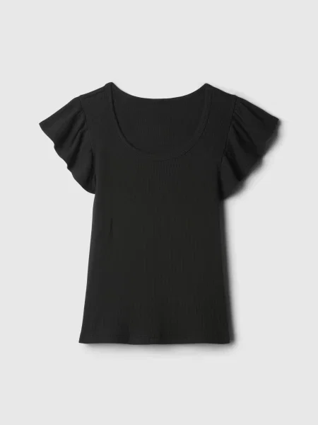 Tricou copii Gap negru