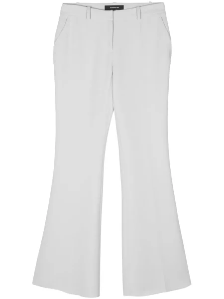 Spodnie Barbara Bui z krepy dzwony szare