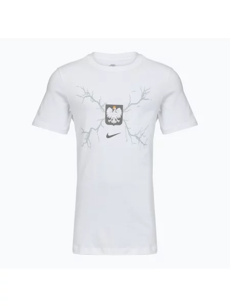 Tricou de fotbal pentru bărbați Nike Graphic Poland white alb