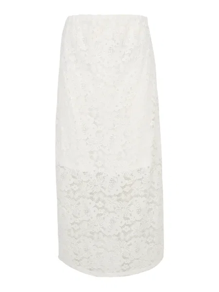 Vero Moda Maternity Fustă VMMHoney' alb