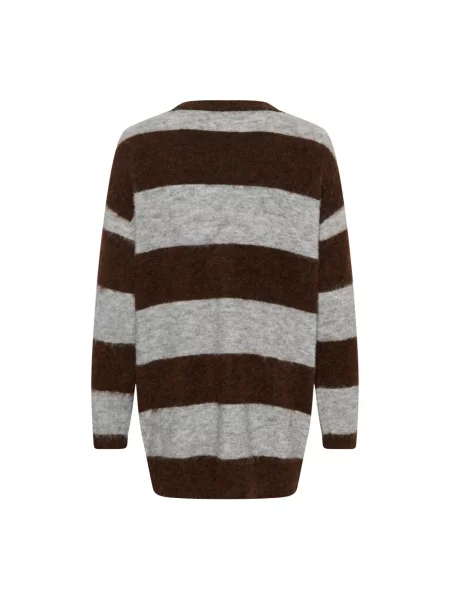 Dzianinowy sweter Saint Tropez szary