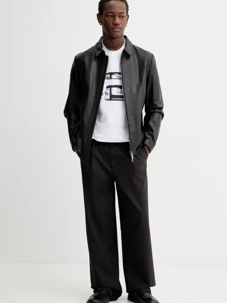 AllSaints spodnie CONWAY czarne