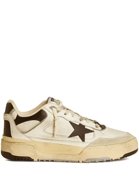 Sneakerși Golden Goose din piele auriu