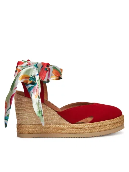 Эспадрильи Unisa красные