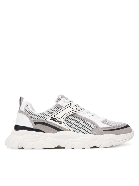 Just Cavalli Sneakersy sivá