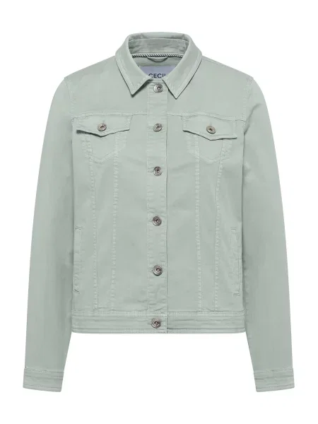 CECIL Geacă de primăvară-toamnă mentă verde