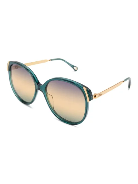 Ochelari de soare Chloé Eyewear verde