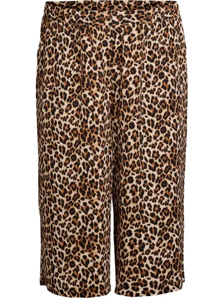 Zizzi Pantaloni CAANNI amestecat / mai multe culori maro