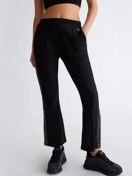 Liu Jo Pantaloni / argintiu negru