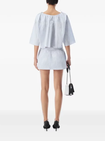 Fustă Alexander Wang alb
