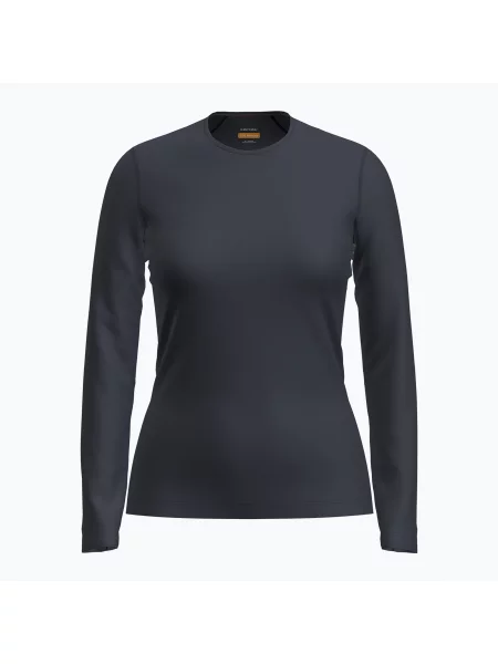 Termo tričko longsleeve icebreaker Oasis Crewe midnight navy tmavě modré