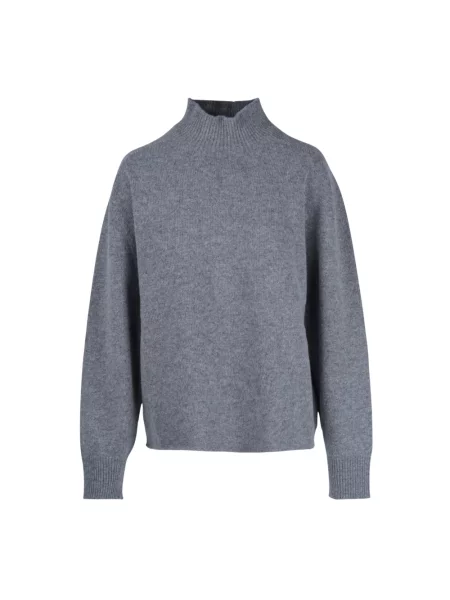 Sweter z golfem Alpha Studio szary
