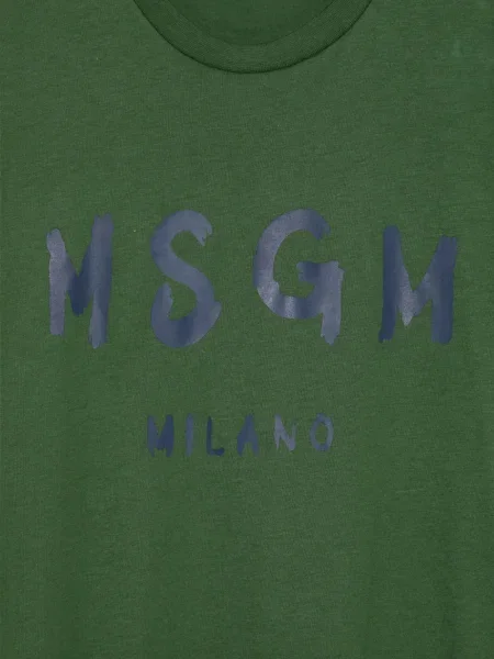Koszulka dziecięca Msgm zielona