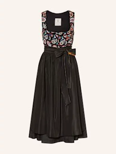 Johann & Johanna Sukienka Bawarska schwarz czarna