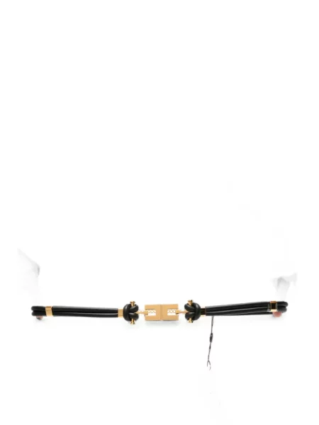 Curea Elisabetta Franchi cu autograf negru