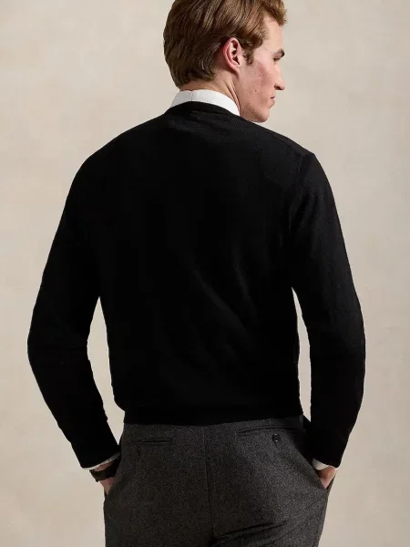 Polo Ralph Lauren pulover volnen črna