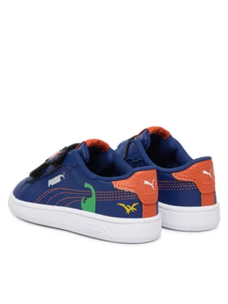 Laisvalaikio batai Puma Puma Smash Dino V Inf 02 Tamsiai mėlyna
