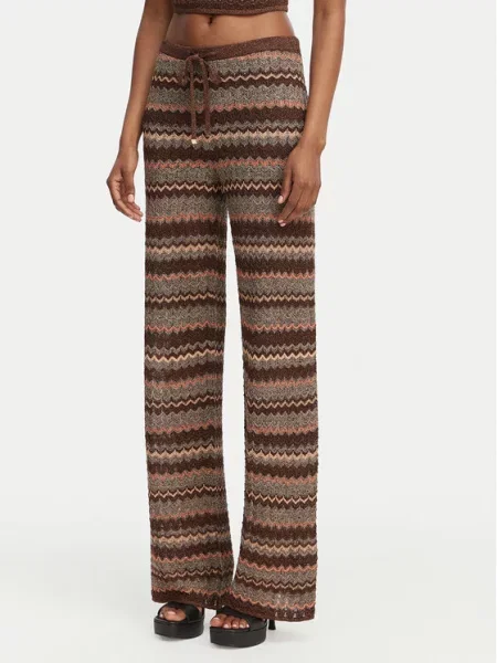 Marciano Guess Hlače iz tkanine rjava