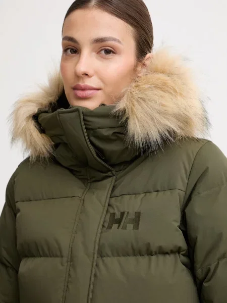 Hosszú parka Helly Hansen zöld