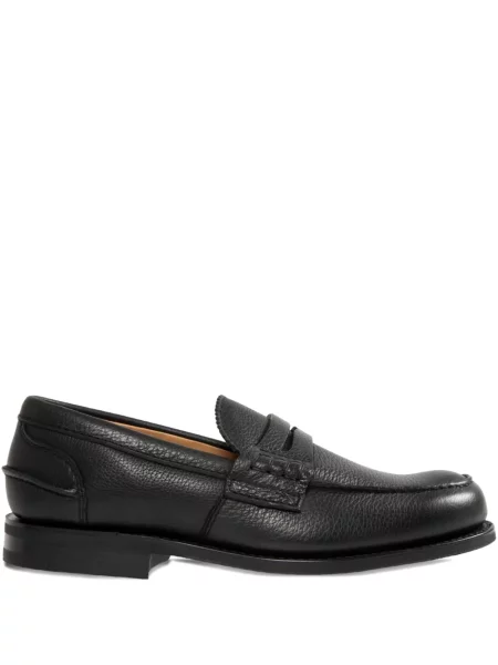 Pantofi loafer Church's din piele negru