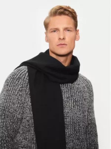 Boss Šál Naster černá