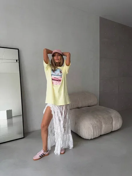 Футболка Milirud текстиль жовтий