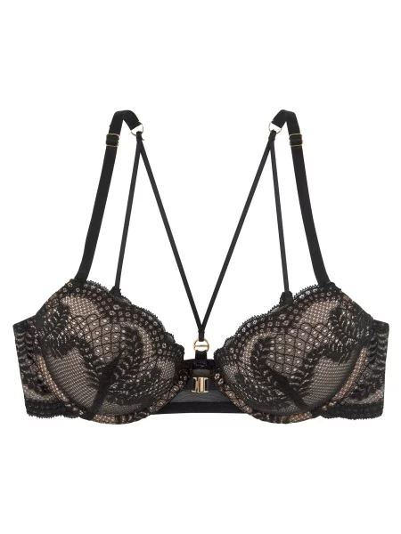 LASCANA Sutien / roz pudră negru