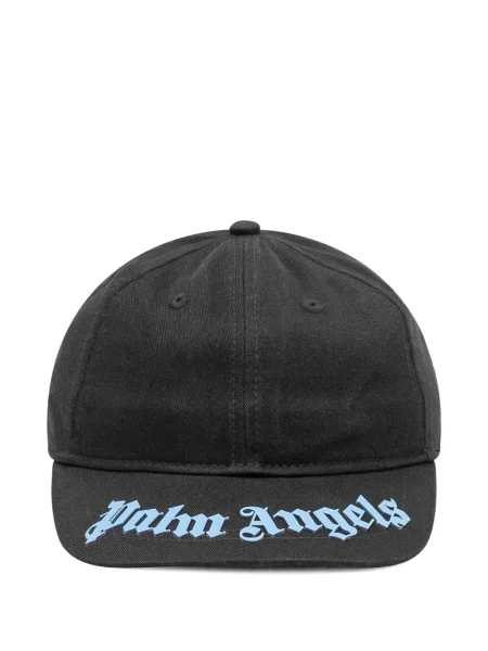 Czapka z daszkiem dziecięca Palm Angels czarna