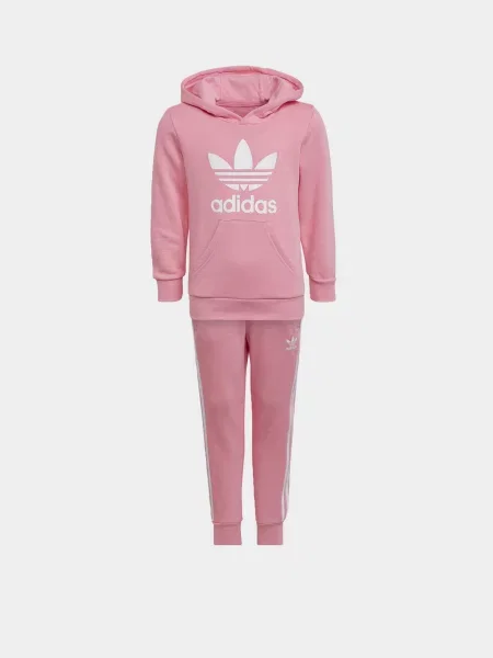 Дитячий Спортивний костюм adidas Adicolor Set бавовна/поліестер рожевий