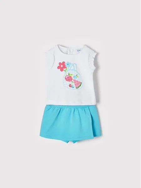 Mayoral Set tricou și pantaloni scurți sport Colorat