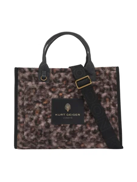 Shopperka Kurt Geiger brązowa