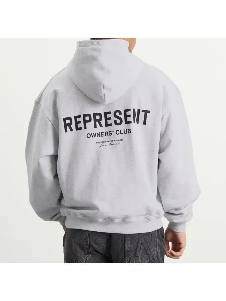 Bluza z kapturem Represent czarna