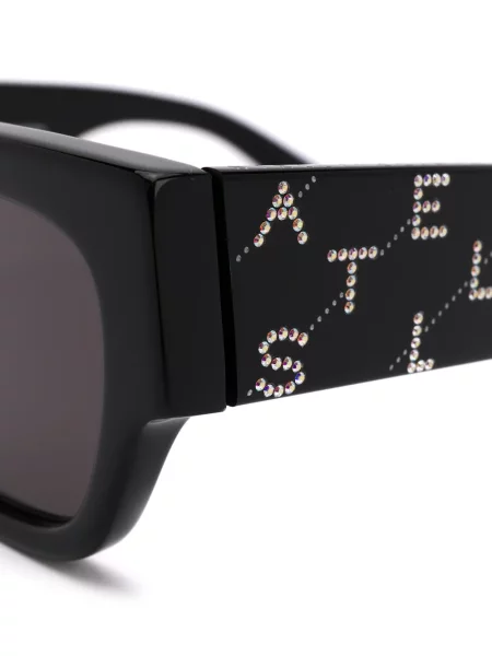 Kamínky sluneční brýle Stella Mccartney Eyewear černé