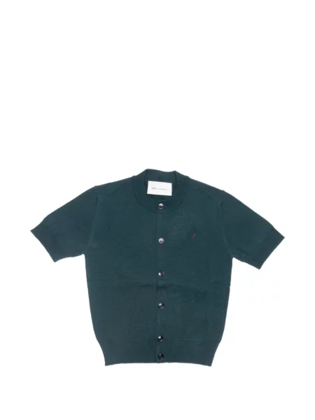Scurt cardigan Ami Paris verde