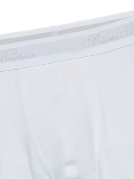 Boxeri Brooks Brothers cu autograf alb