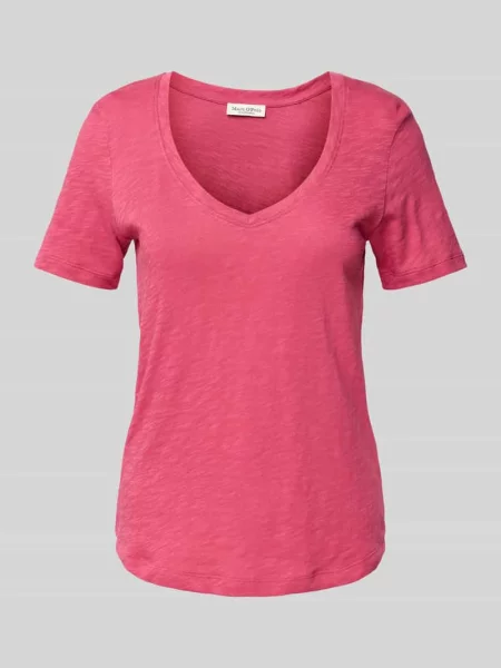 T-shirt o kroju regular fit z czystej bawełny Marc O'polo