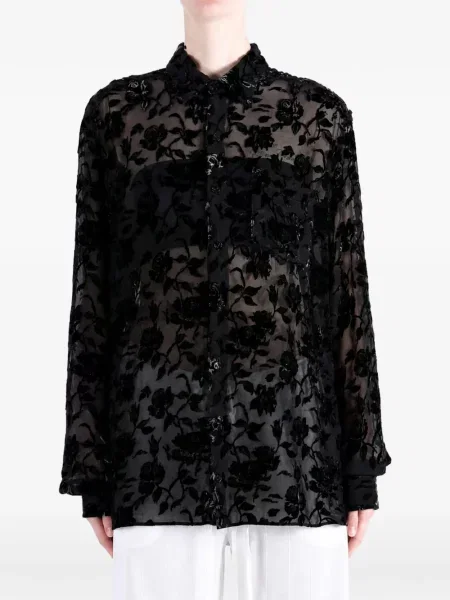 Cămașă Ann Demeulemeester negru