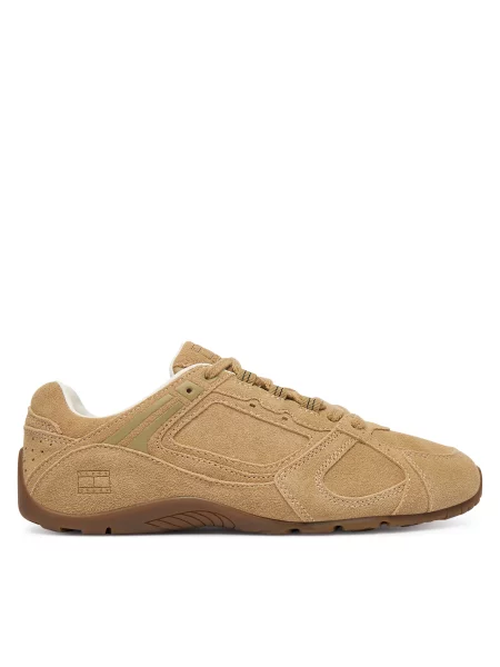 Αθλητικά Tommy Jeans Archive Lite Suede καφέ