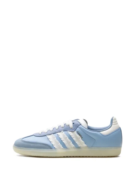 Chiloți Adidas cu dungi de lac alb