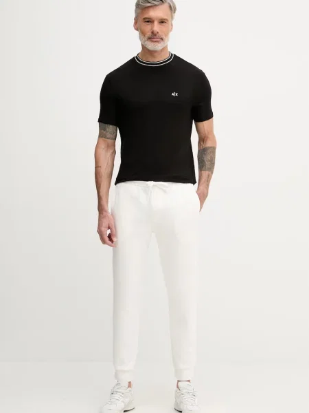 Armani Exchange спортивні штани з бавовною