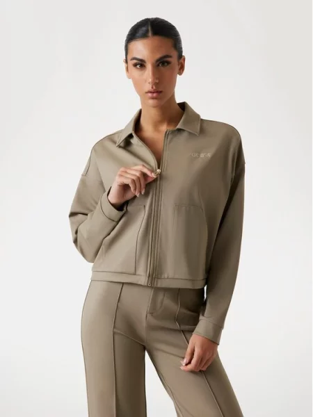 Prehodna jakna Guess rjava