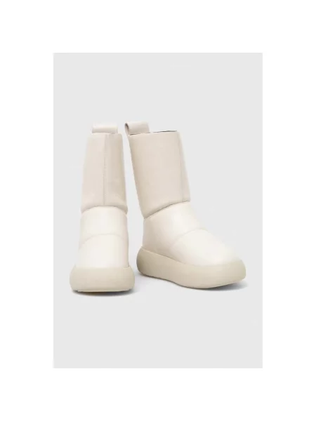 Vagabond Shoemakers śniegowce skórzane AYLIN biały